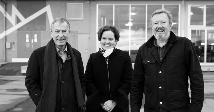 Olav Njølstad, Ingrid Røynesdal og Kjetil Thorsen.